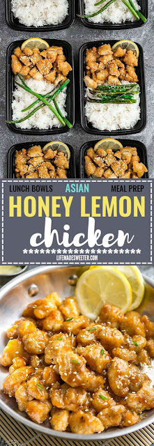  Meal Prep Asian Honey Lemon Chicken Recipe