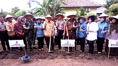Walikota Prabumulih Ajak Warga Memanfaakan lahan di Tanami Sayuran