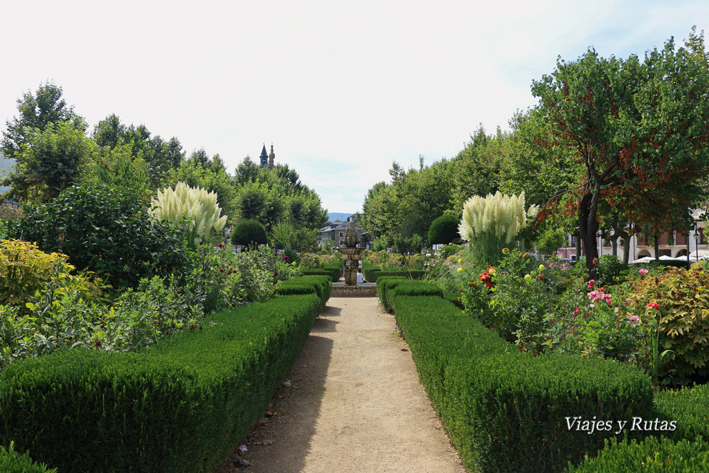 Jardin de la alameda, Villafranca del Bierzo