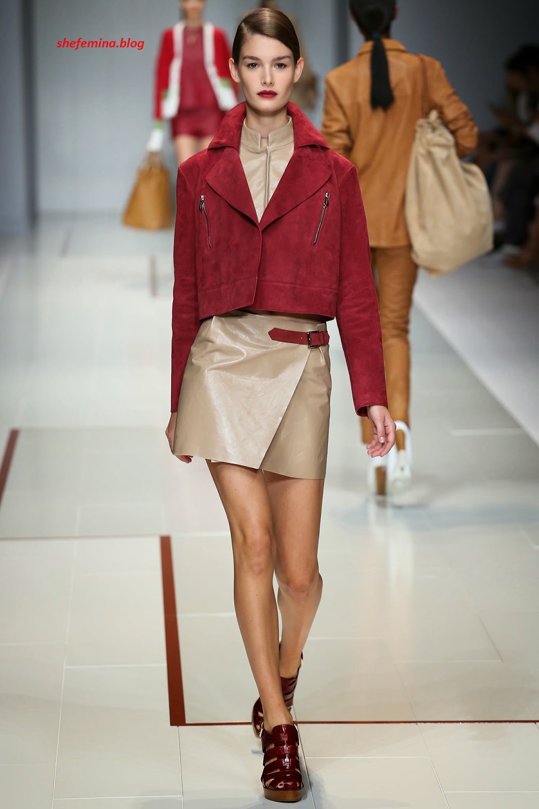 Trussardi Spring 2015 Ready-to-Wear Dresses Collation at Fashioh Show ...