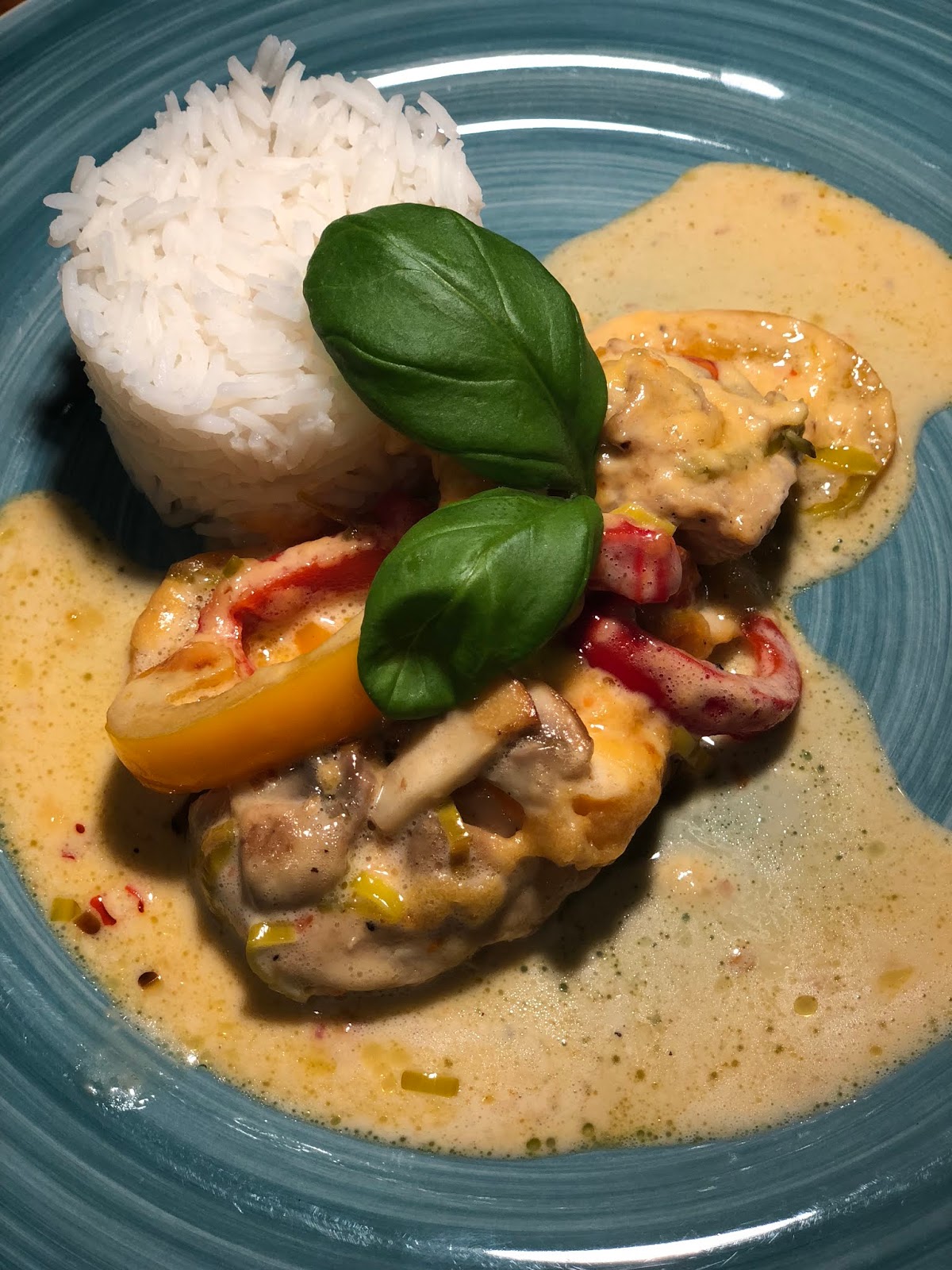 Mat, bak och allt som hör till kök Sweet chilikyckling med paprika