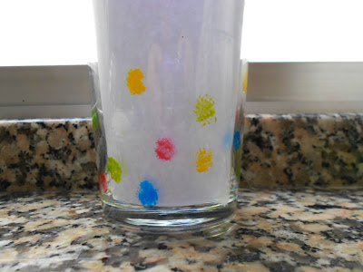 Maríamanual: Pintar vasos de cristal