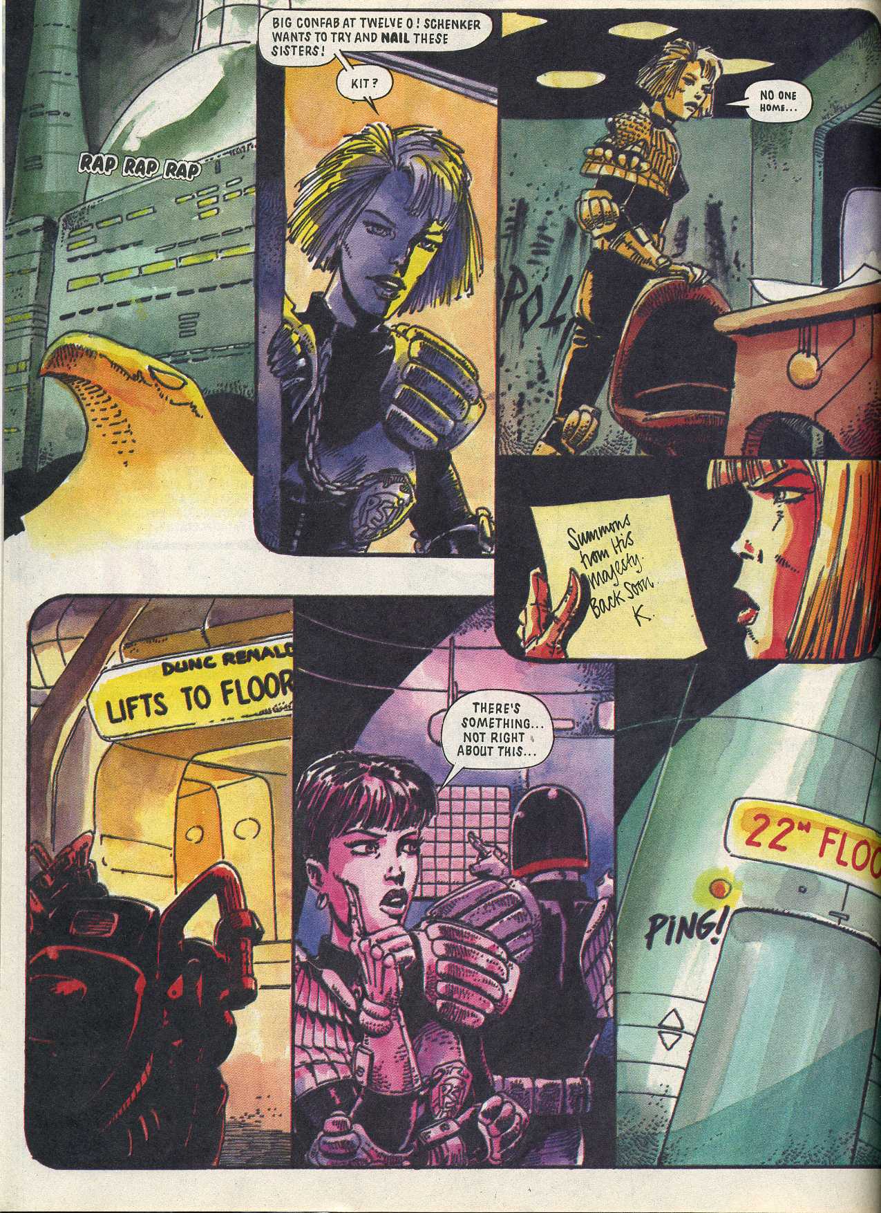 Read online Judge Dredd: The Complete Case Files comic -  Issue # TPB 14 (Part 1) - 131