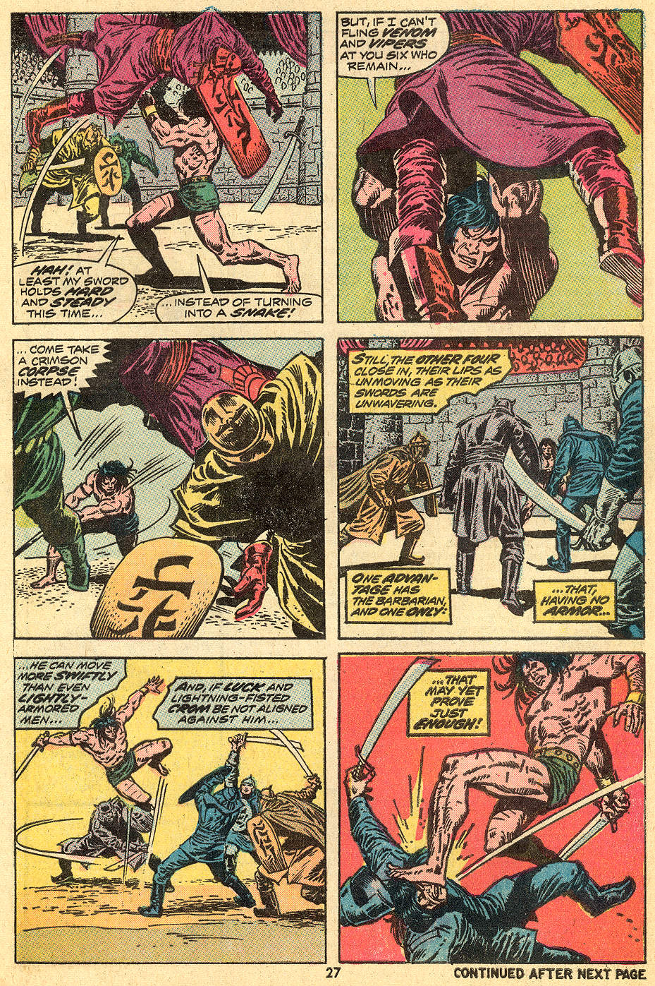 Read online Conan the Barbarian (1970) comic -  Issue #33 - 16