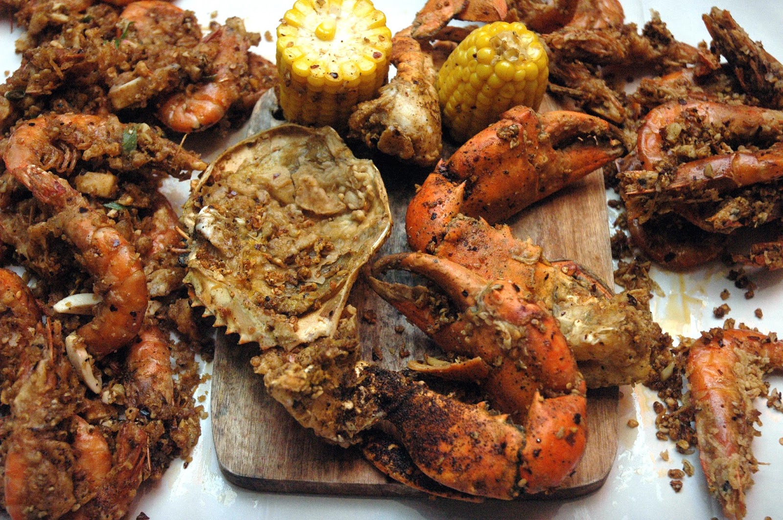 DUDE FOR FOOD Greenhills Gets the Day's Freshest Catch with Blue Posts Boiling Crabs and Shrimps