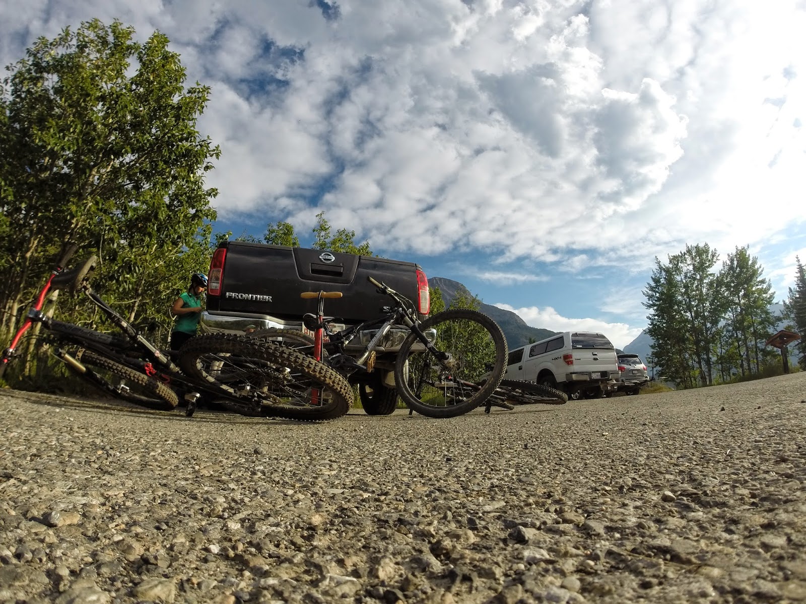 escapando el finde Jewell Pass, mountain bike, Kananaskis Country
