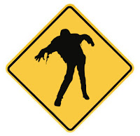 All Hallows' Night: FREE IMAGES - ZOMBIE Party Sign Set