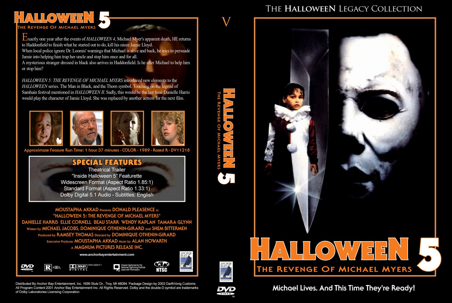 The Horrors of Halloween HALLOWEEN 5 THE REVENGE OF MICHAEL MYERS