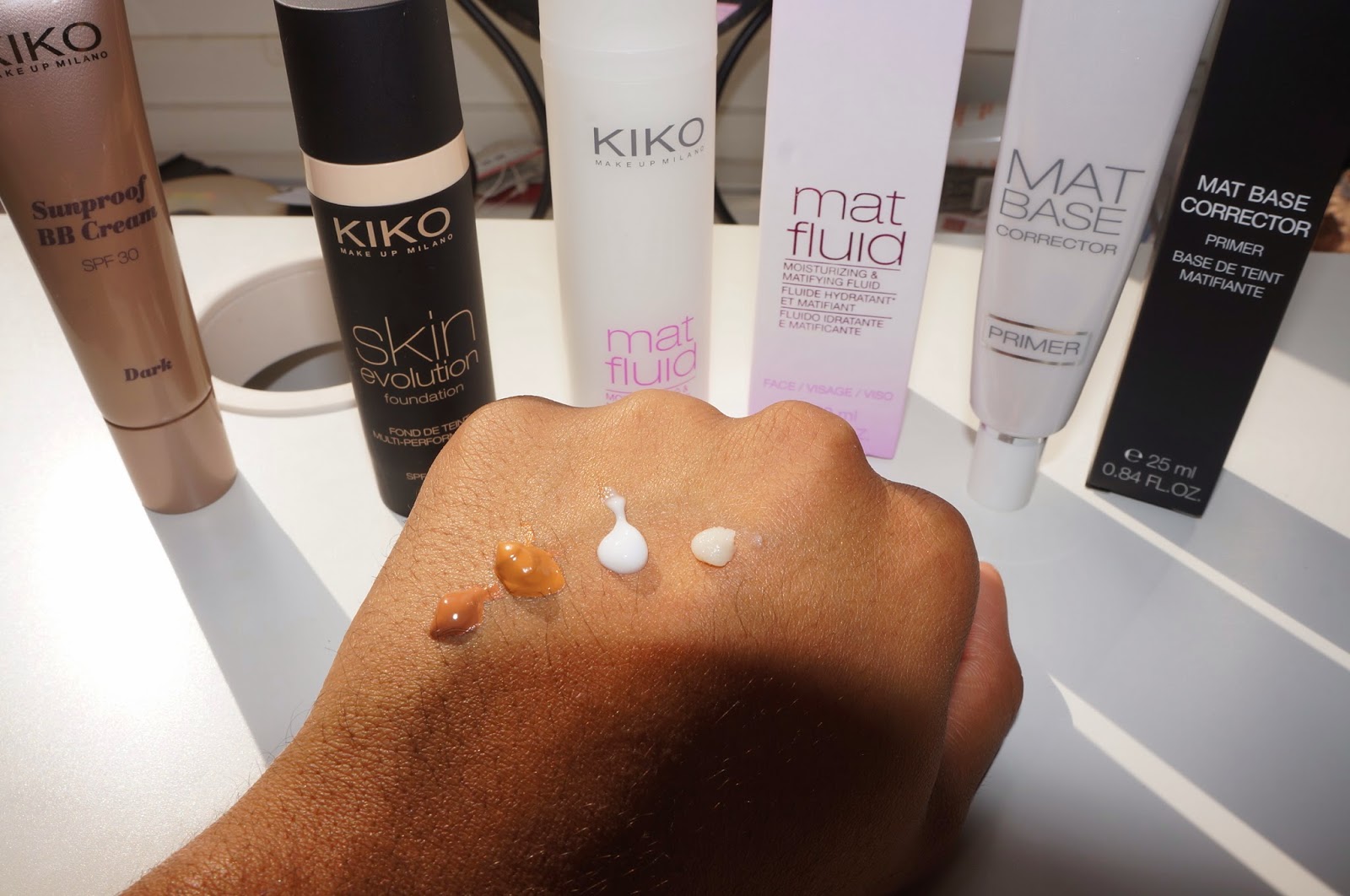 Shine Like J MakeUp Blog Review Productos Rostro de Kiko MakeUp Milano