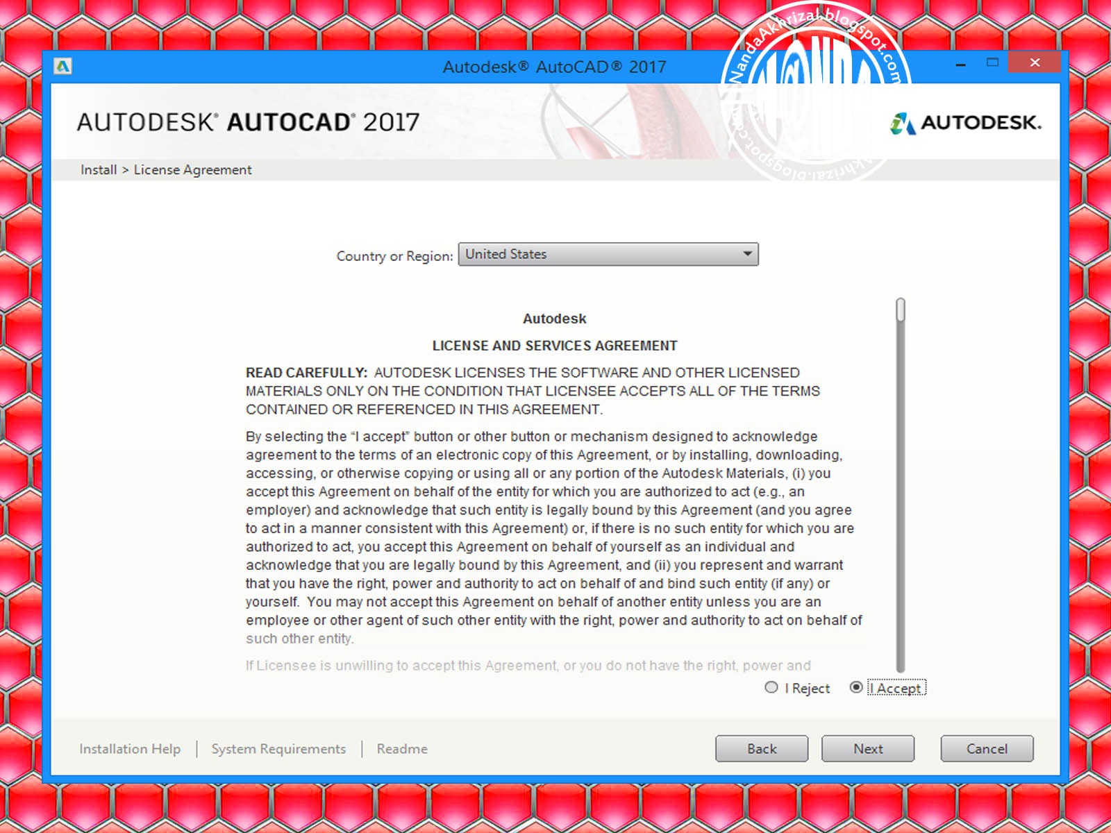 Tutorial Cara Install Autodesk AutoCAD 2017 Nanda Akhrizal