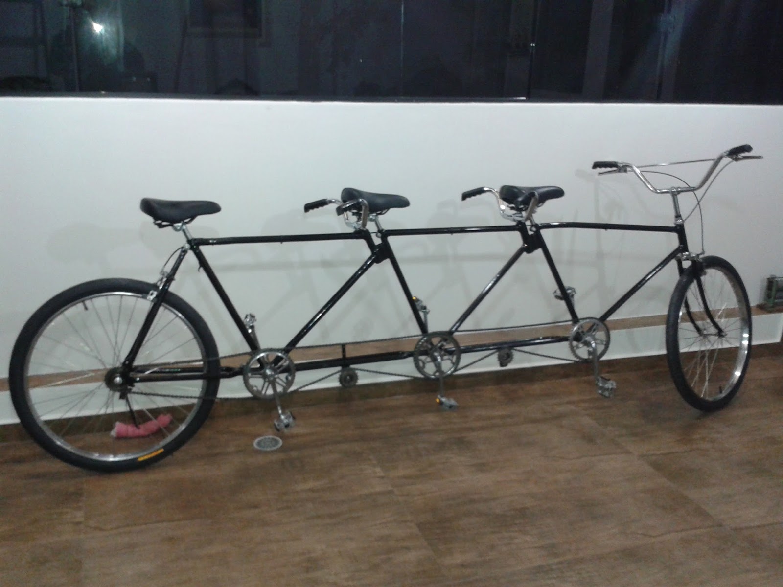 Bicicleta de três lugares Clearance