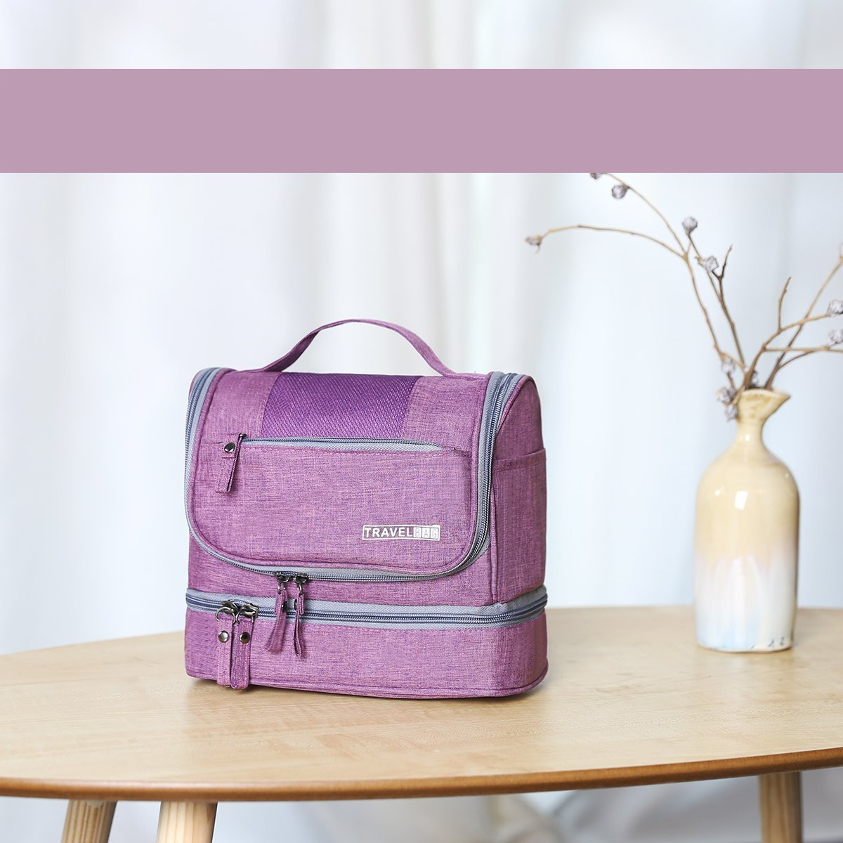 LOORGVEL Reise Kulturbeutel Wasserdicht - Faltbare Kosmetiktasche Für Damen Und Herren