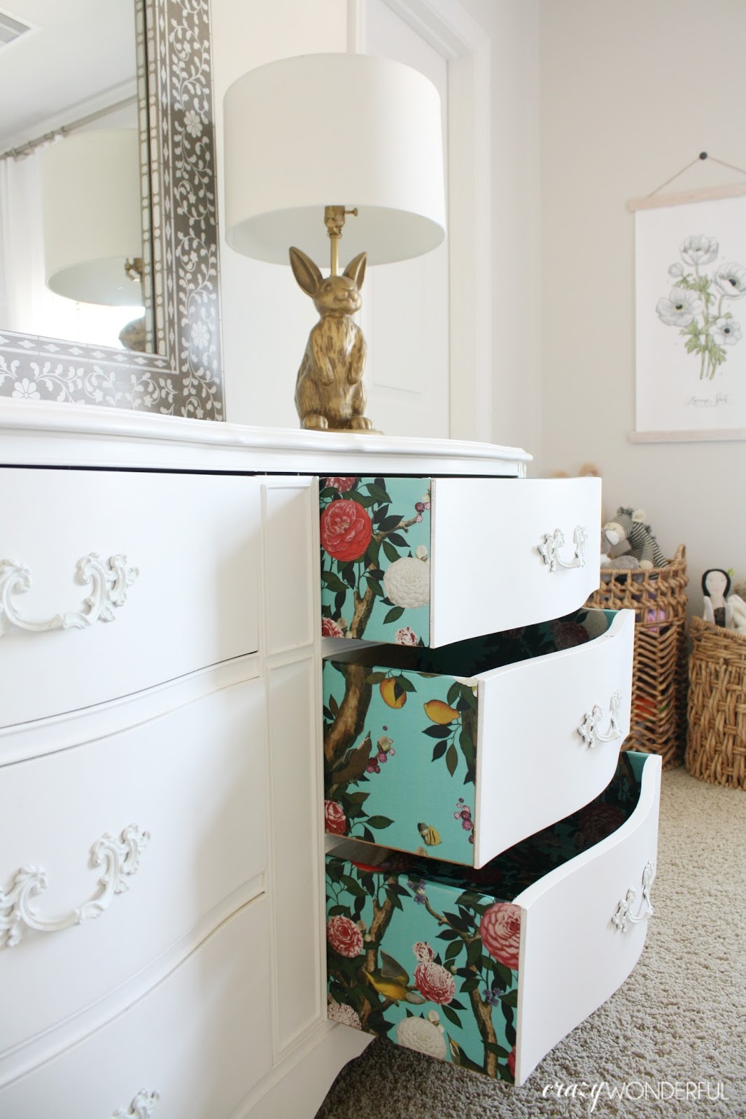 How to Line Drawers with Wallpaper  The Homes I Have Made