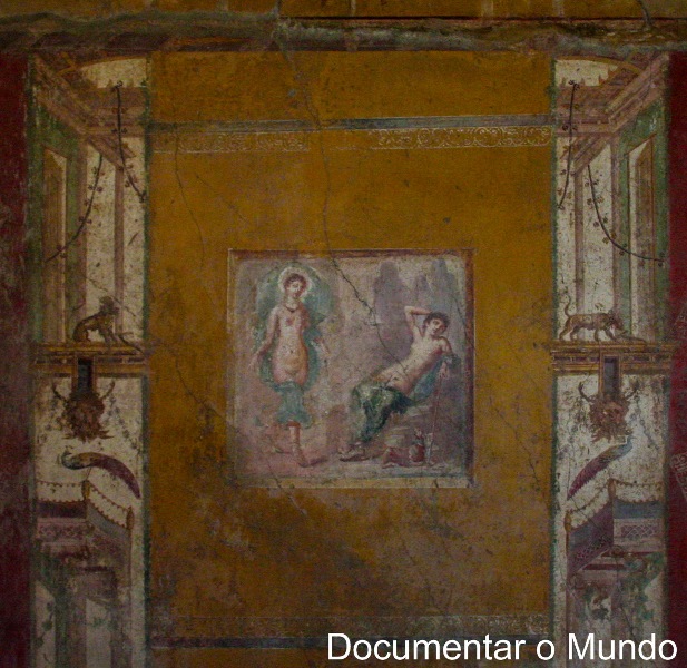 Casa Degli Amorini Dorati, Pompeia, Itália