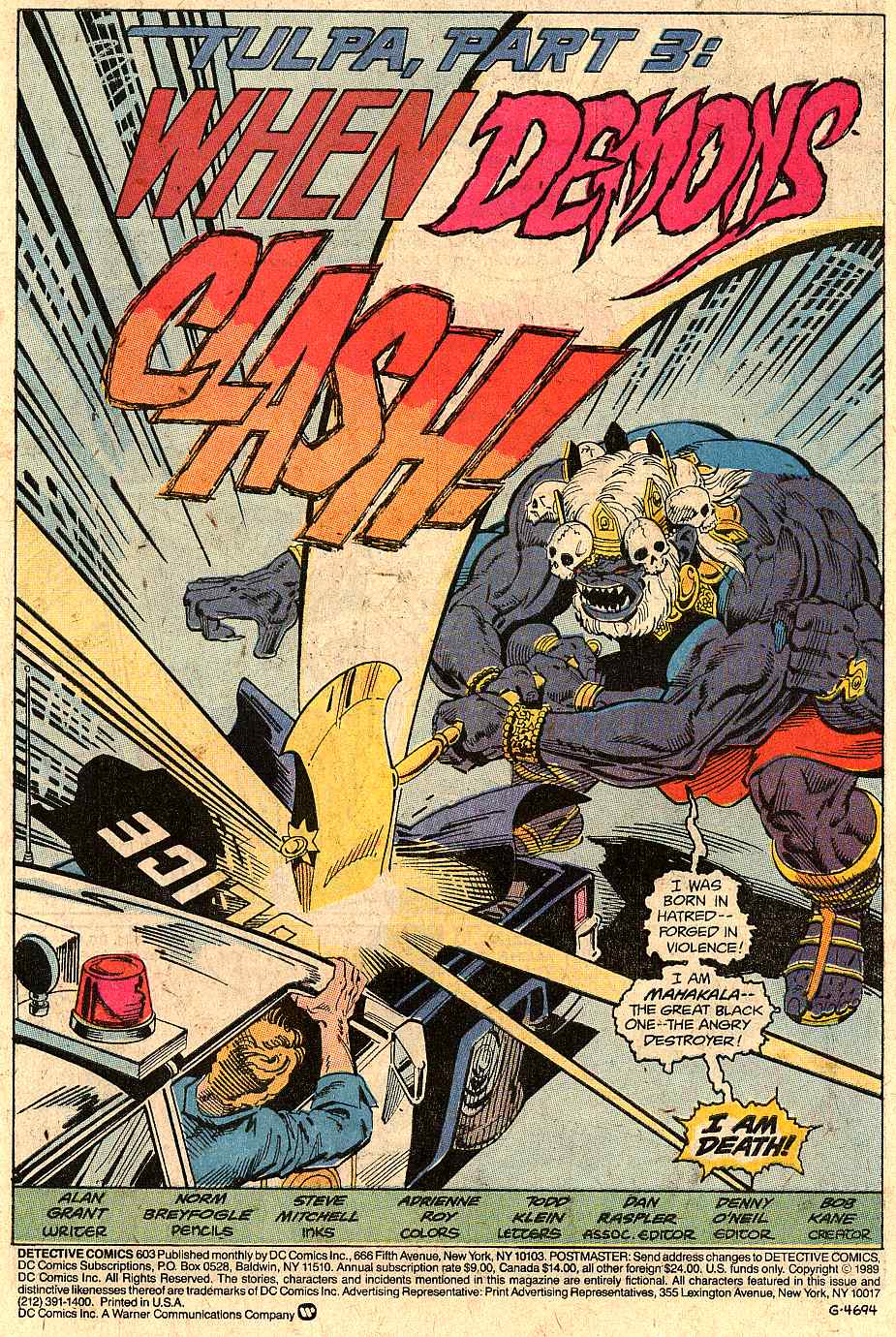 Read online Detective Comics (1937) comic -  Issue #603 - 2