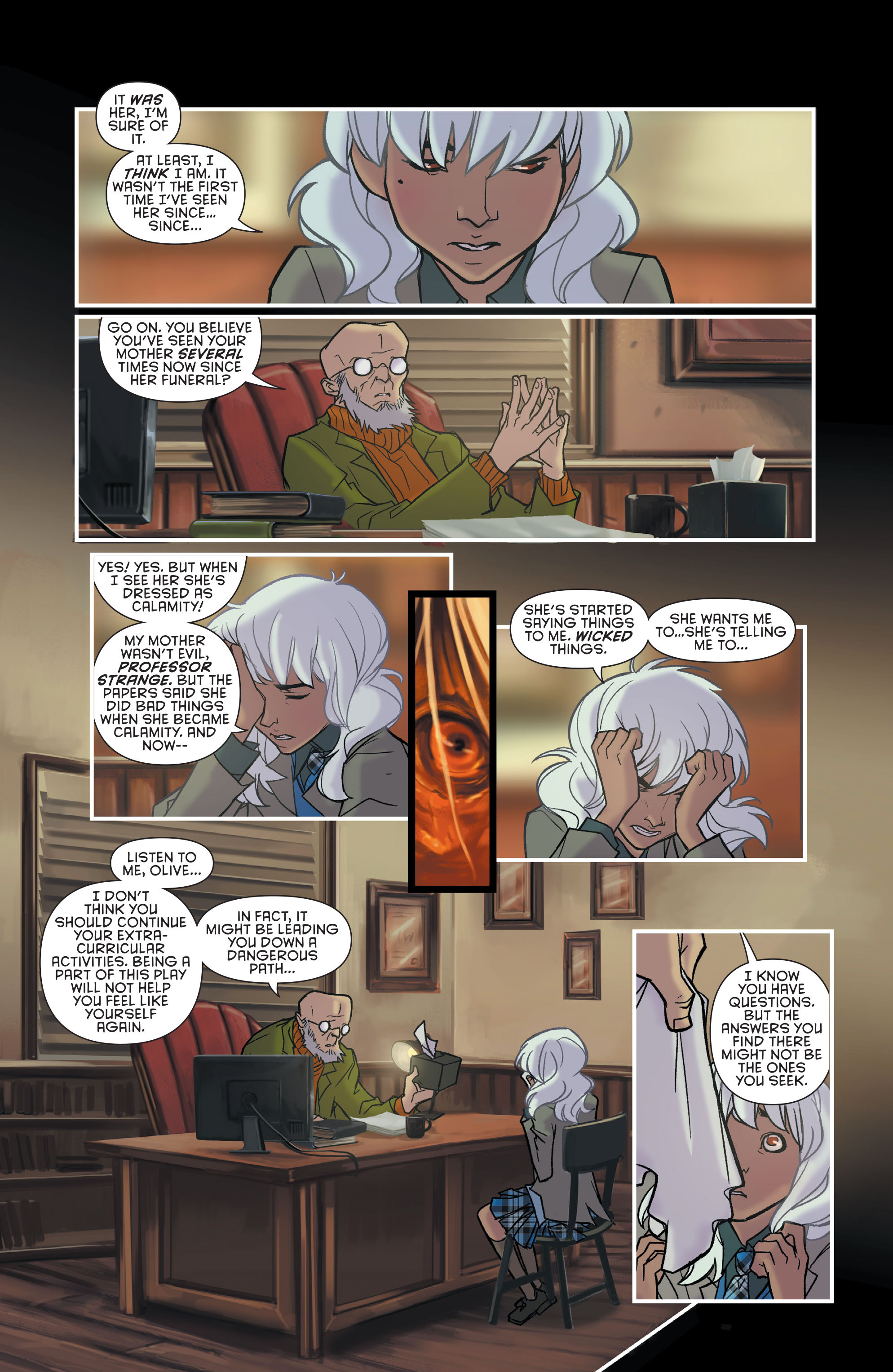 Read online Gotham Academy comic -  Issue #10 - 10