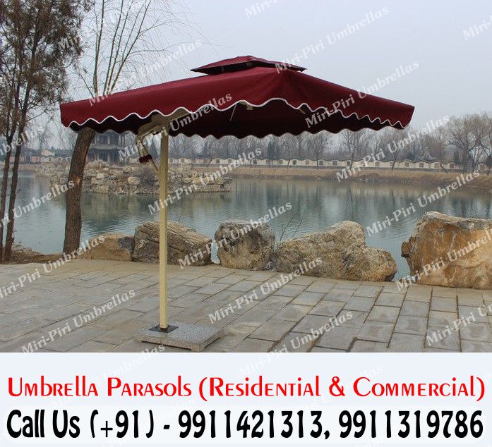 Square Side Pole Umbrella Retailers, Wholesalers, Distributors, Trading Company in Delhi, India