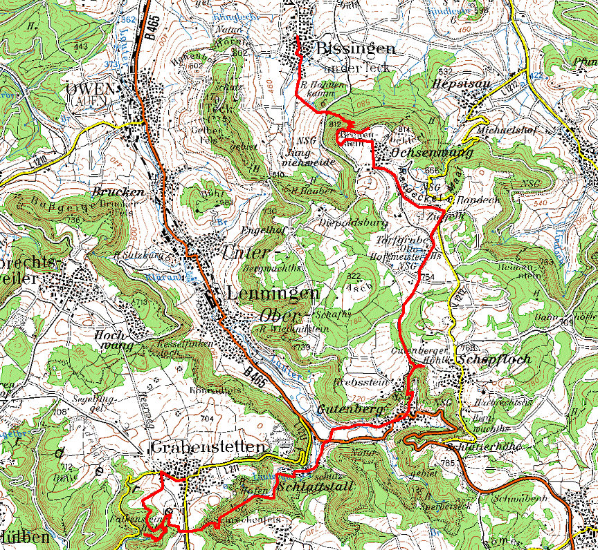Die Albumrundung: Wandertipp: von der Falkensteiner Höhle zum Breitenfels Die Albumrundung: Wandertipp: von der Falkensteiner Höhle zum Breitenfels