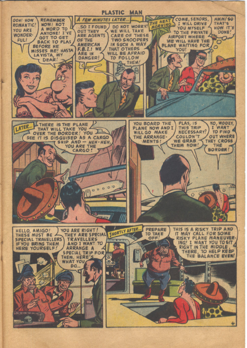 Read online Plastic Man (1943) comic -  Issue #48 - 29