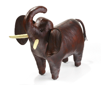 leather stuffed animals