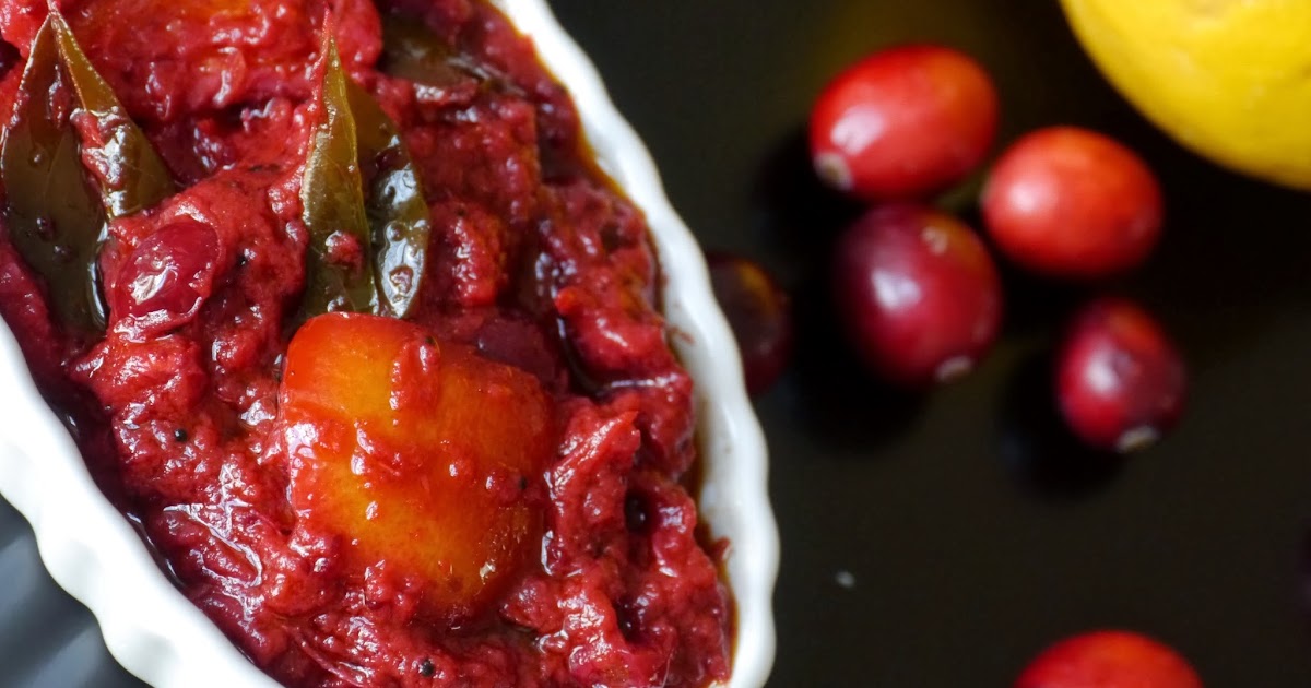 A Peek into My Kitchen Cranberry