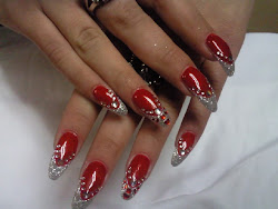 classy red nail designs 1