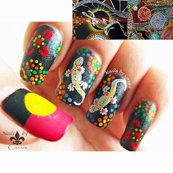 nail aboriginal moyou london using tourist plates combined did