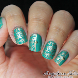 born plate pretty stamping nail