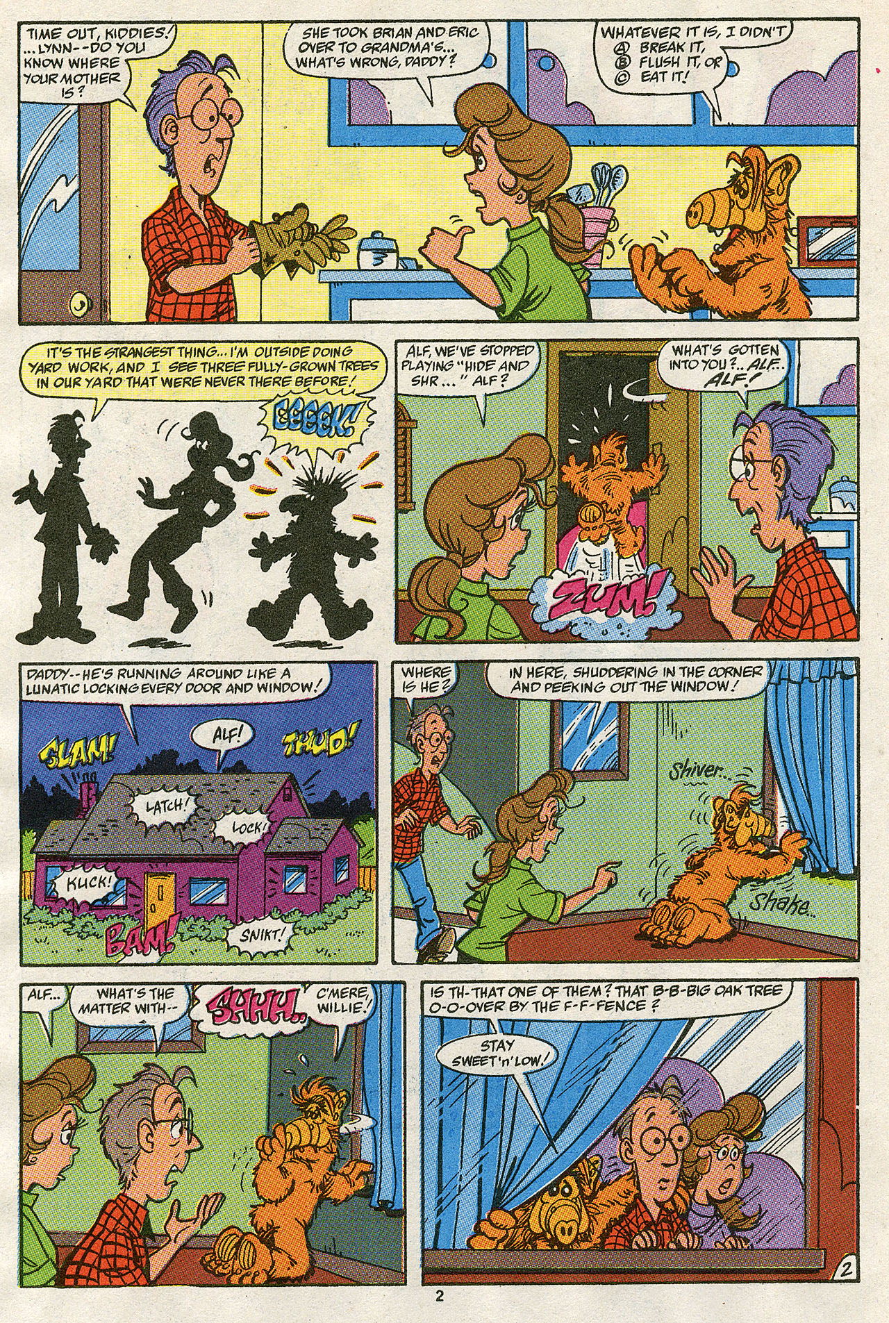 Read online ALF comic -  Issue #38 - 4