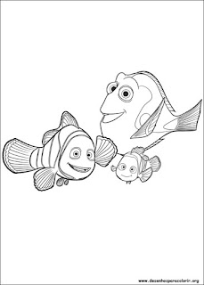 Procurando Dory para colorir