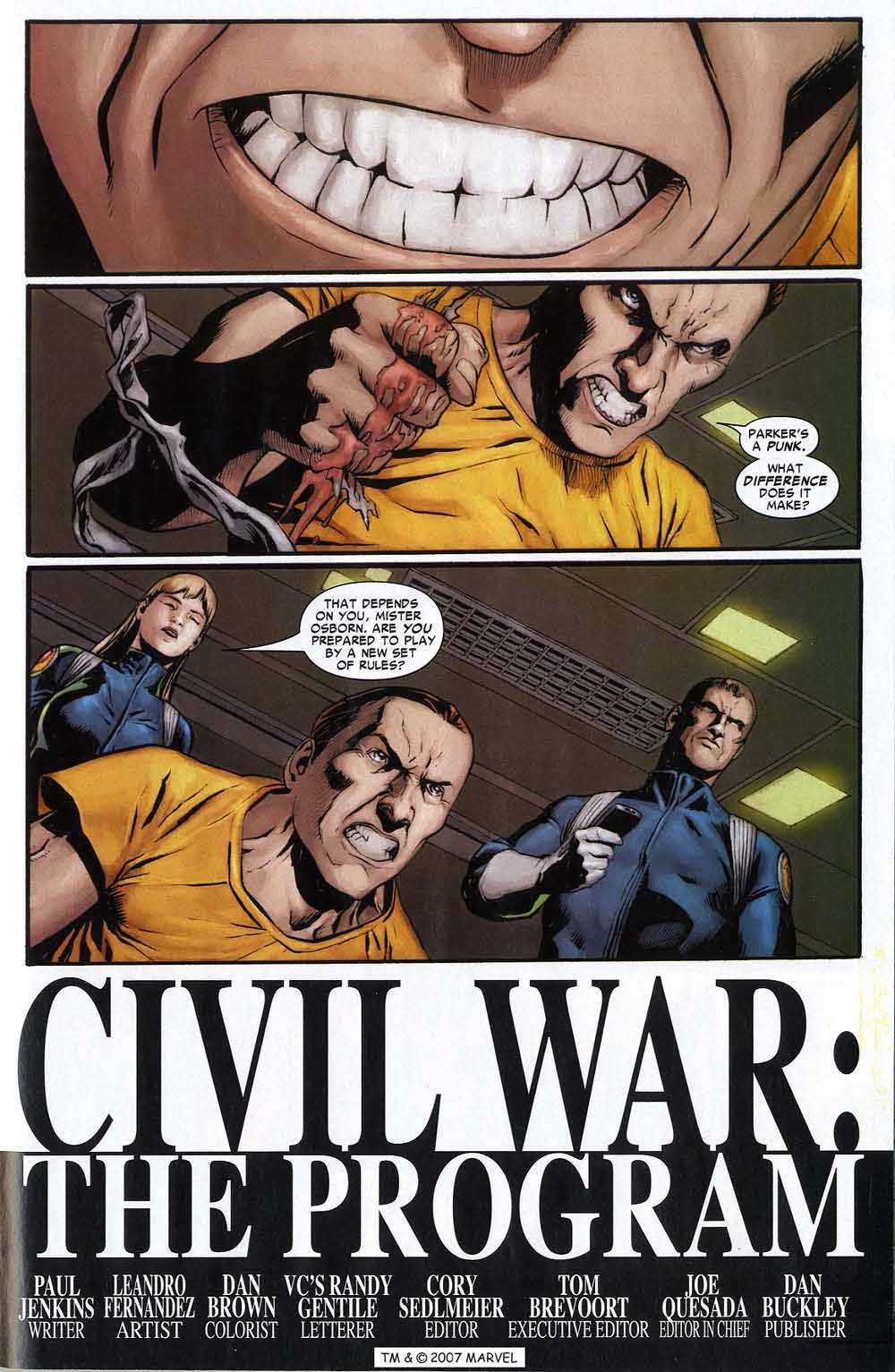 Civil War: Front Line Issue #2 #2 - English 29