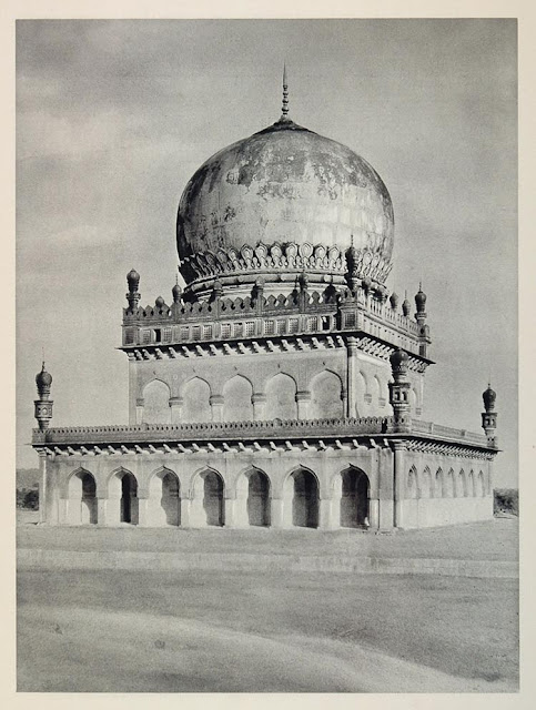 1928+Royal+Tomb+Qutb+Shahi+Golconda+India+Architecture