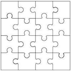 contoh model sambungan puzzle