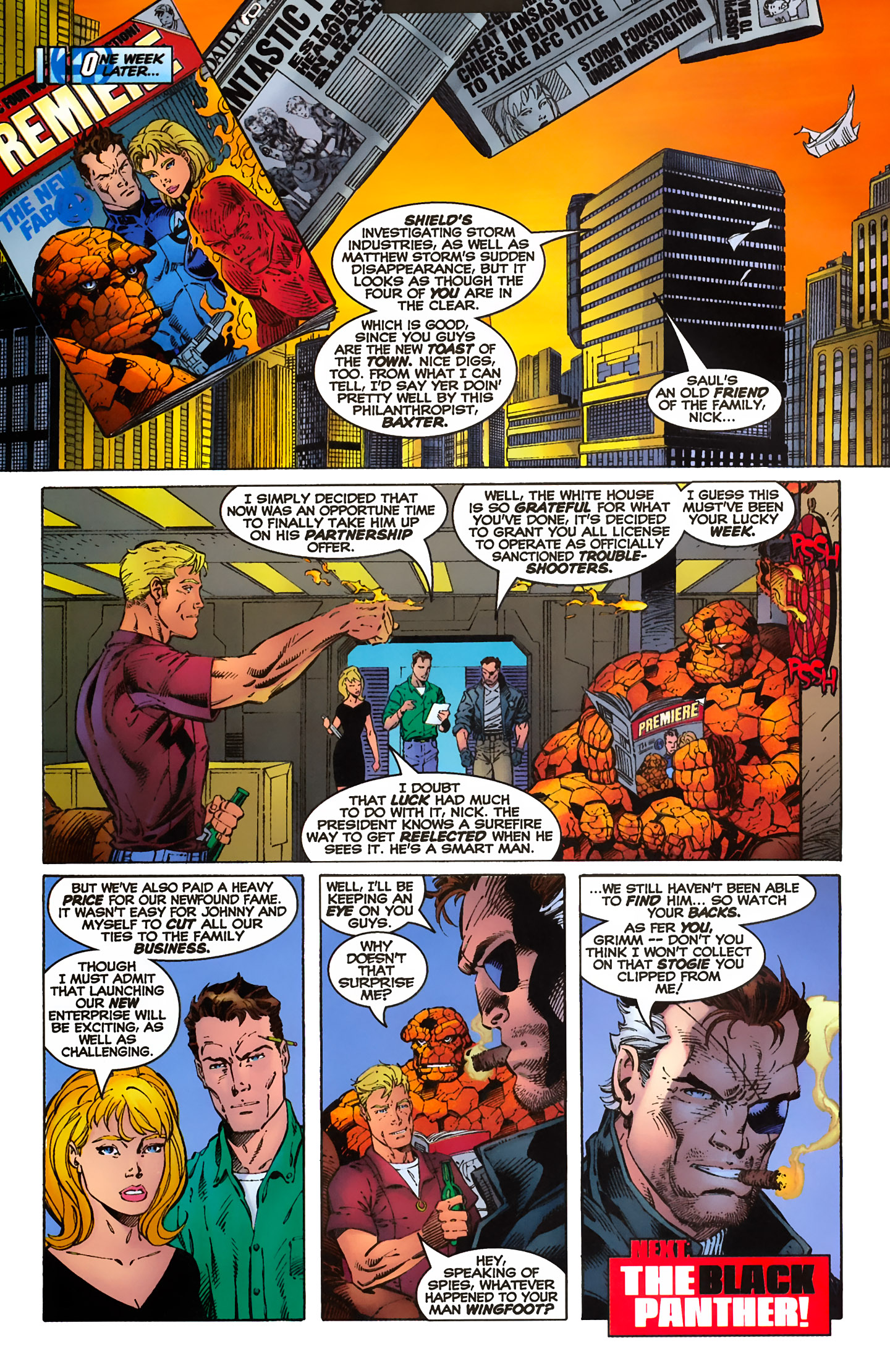 Read online Fantastic Four (1996) comic -  Issue #3 - 23