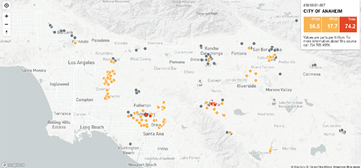 Maps Mania Mapping California S Poisoned Wells