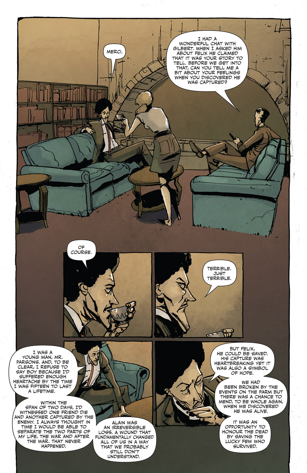 Read online Peter Panzerfaust comic -  Issue #6 - 6