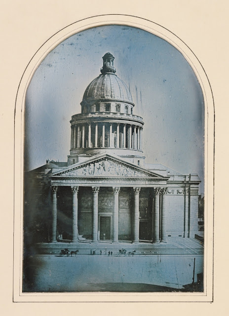 Amazing Historical Photo of The Pantheon, Paris, France in 1842 