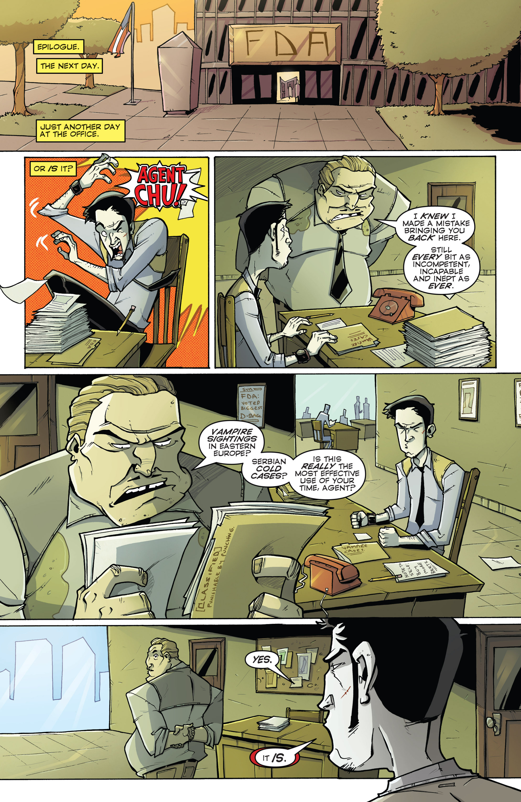 Read online Chew comic -  Issue # _TPB 7 - Bad Apples - 47