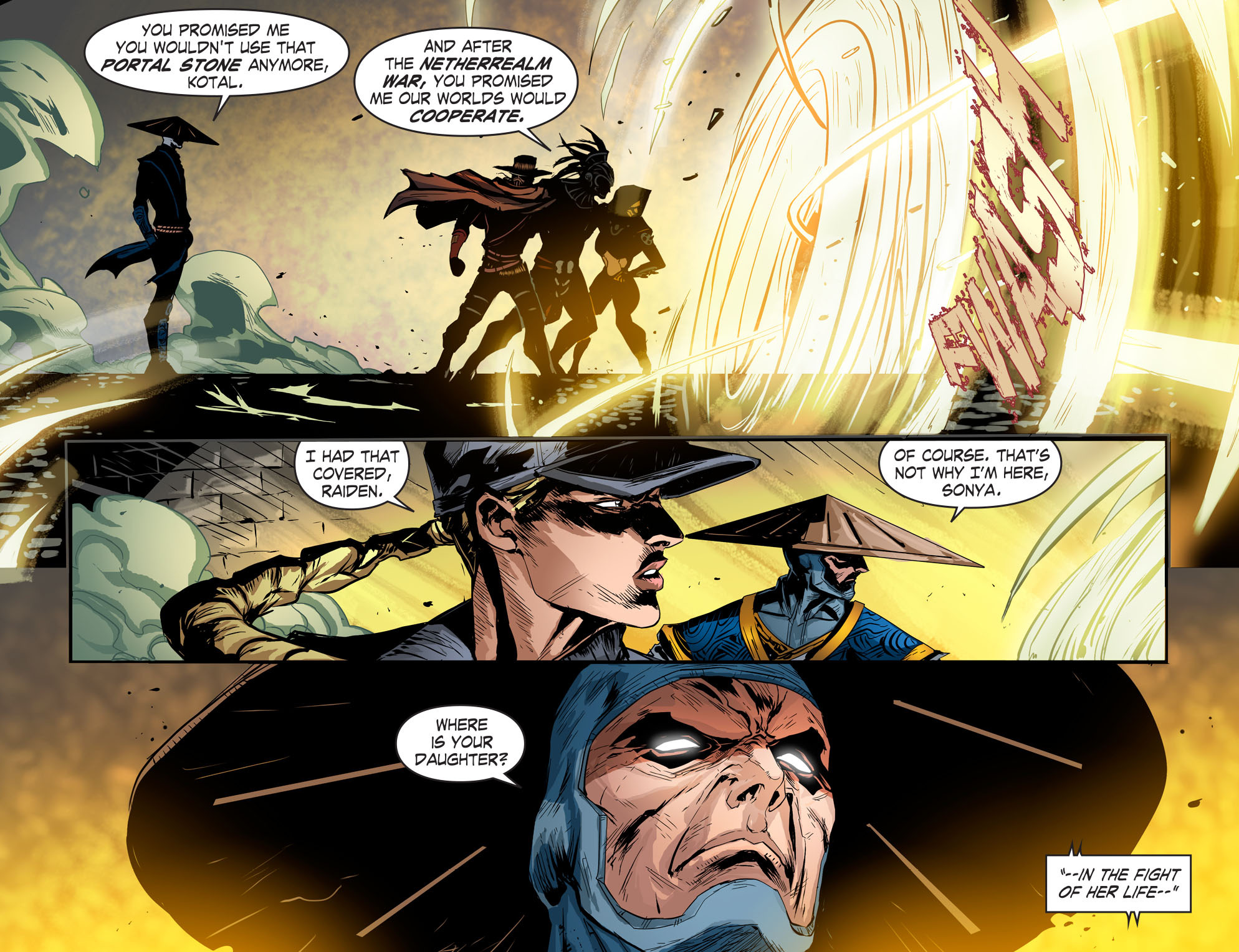 Read online Mortal Kombat X [I] comic -  Issue #5 - 6