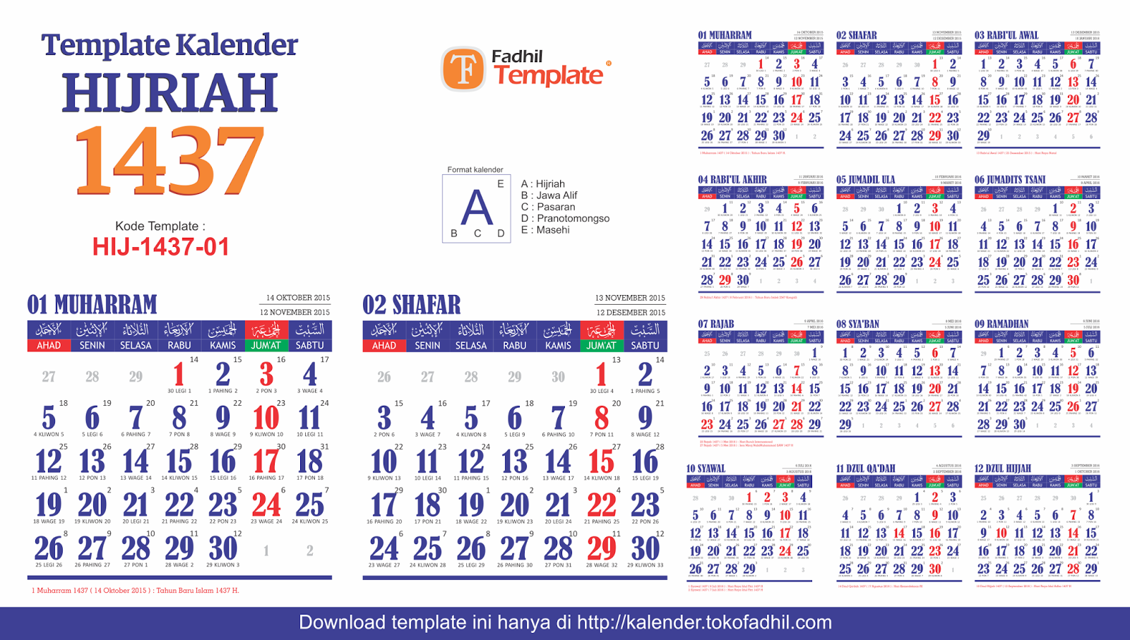 Kalender 2018 Masehi Hijriyah Takvim Kalender Hd