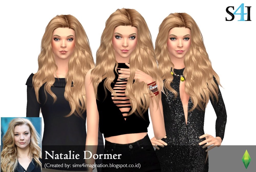 My Sims 4 Cas Natalie Dormer Imagination Sims 4 Cas