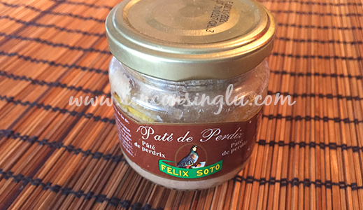paté de perdiz para celiacos