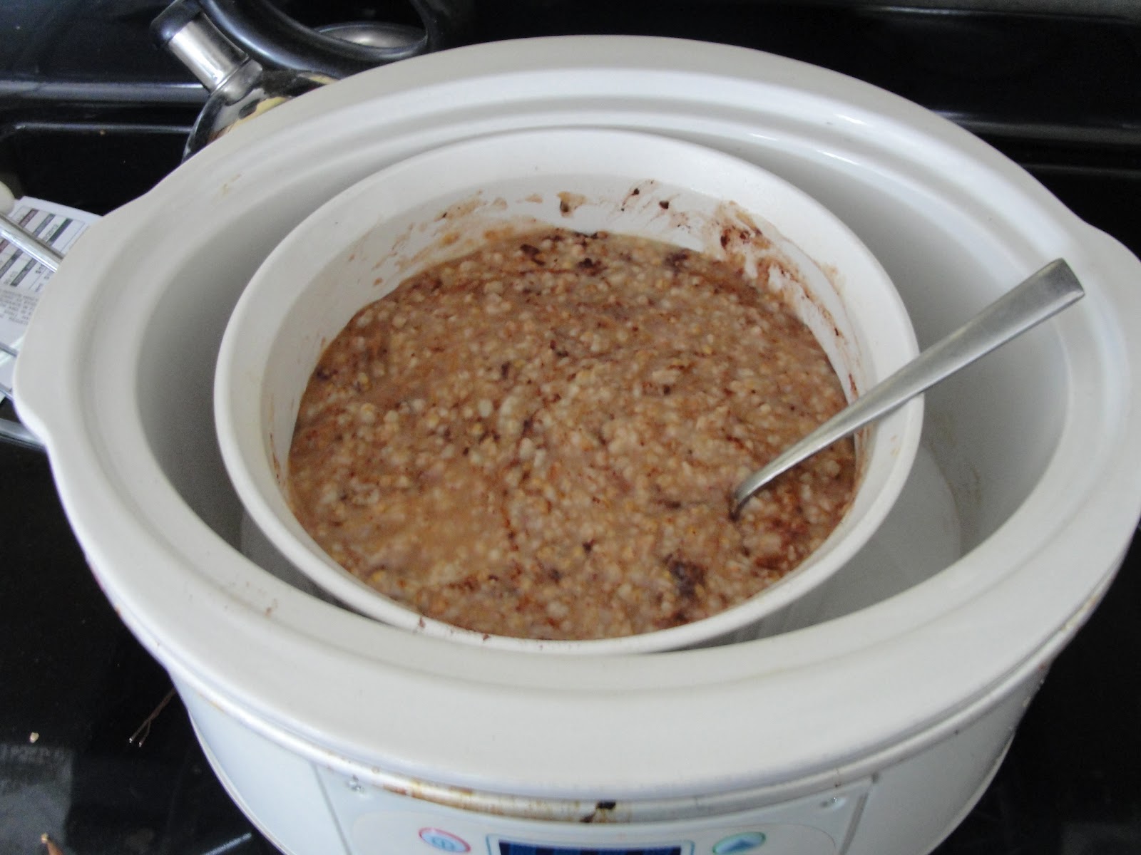 Taste Buds are the Best Buds Steel Cut Oats in crockpot overnight