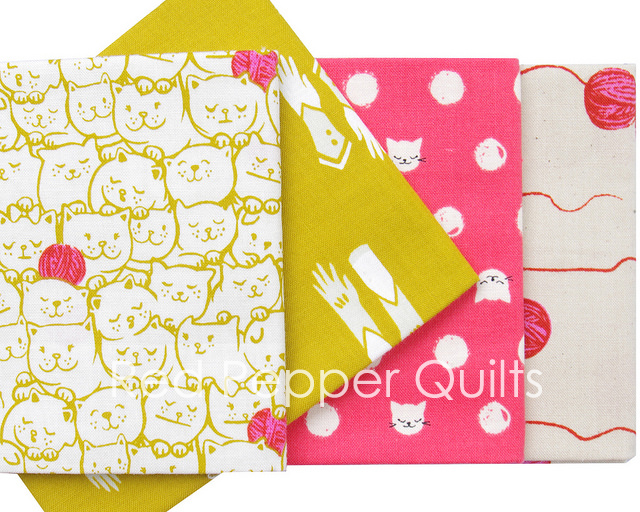 Cat Lady by Sarah Watts for Cotton + Steel | Red Pepper Quilts 2016