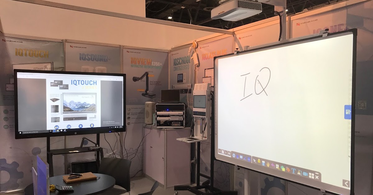 Interactive Whiteboard IQ Education Technology