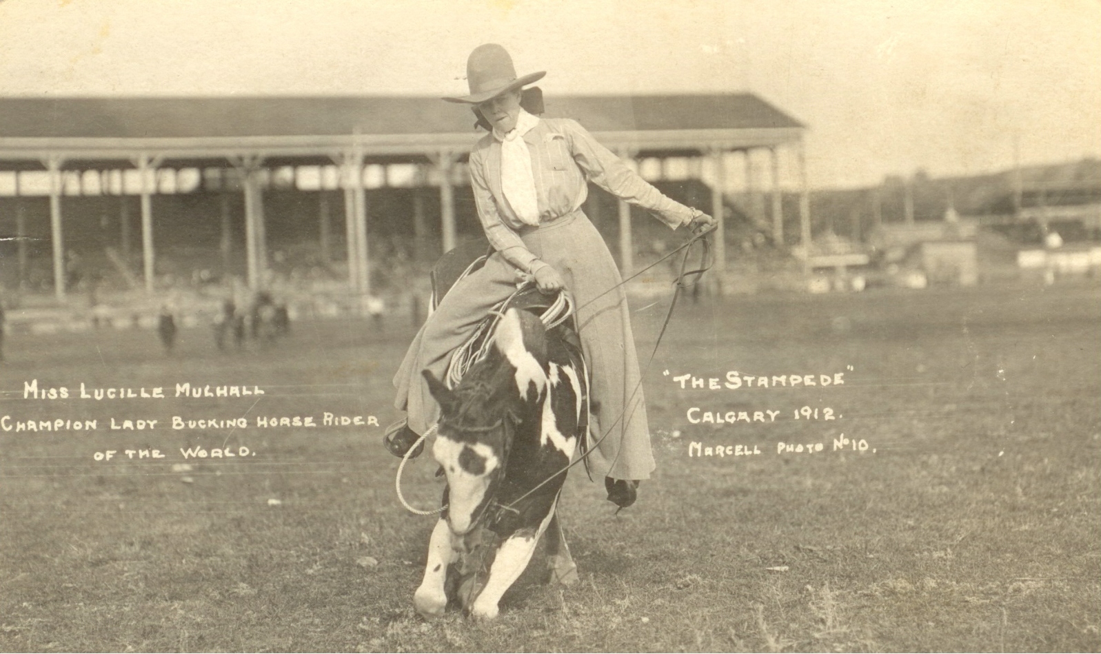 Rare Pictures of Lucille Mulhall The First Cowgirl of America