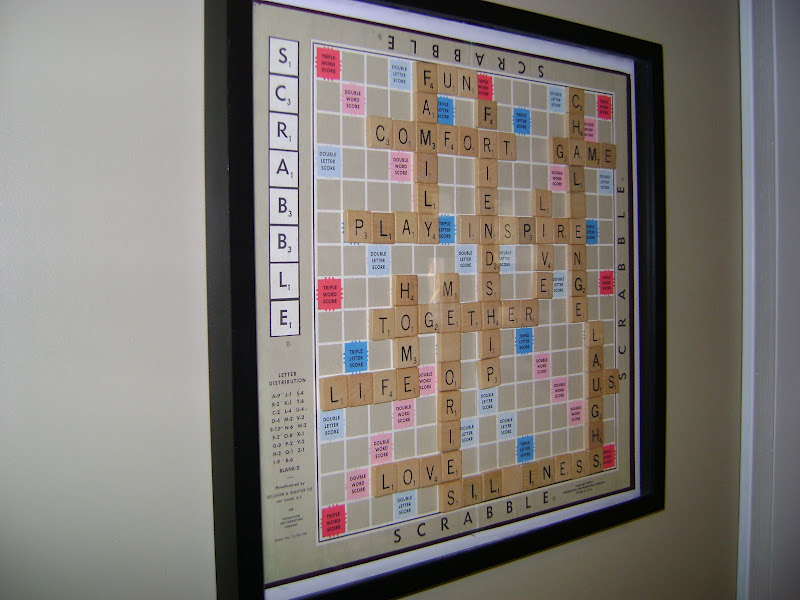 Our Hobby House Scrabble Wall Art