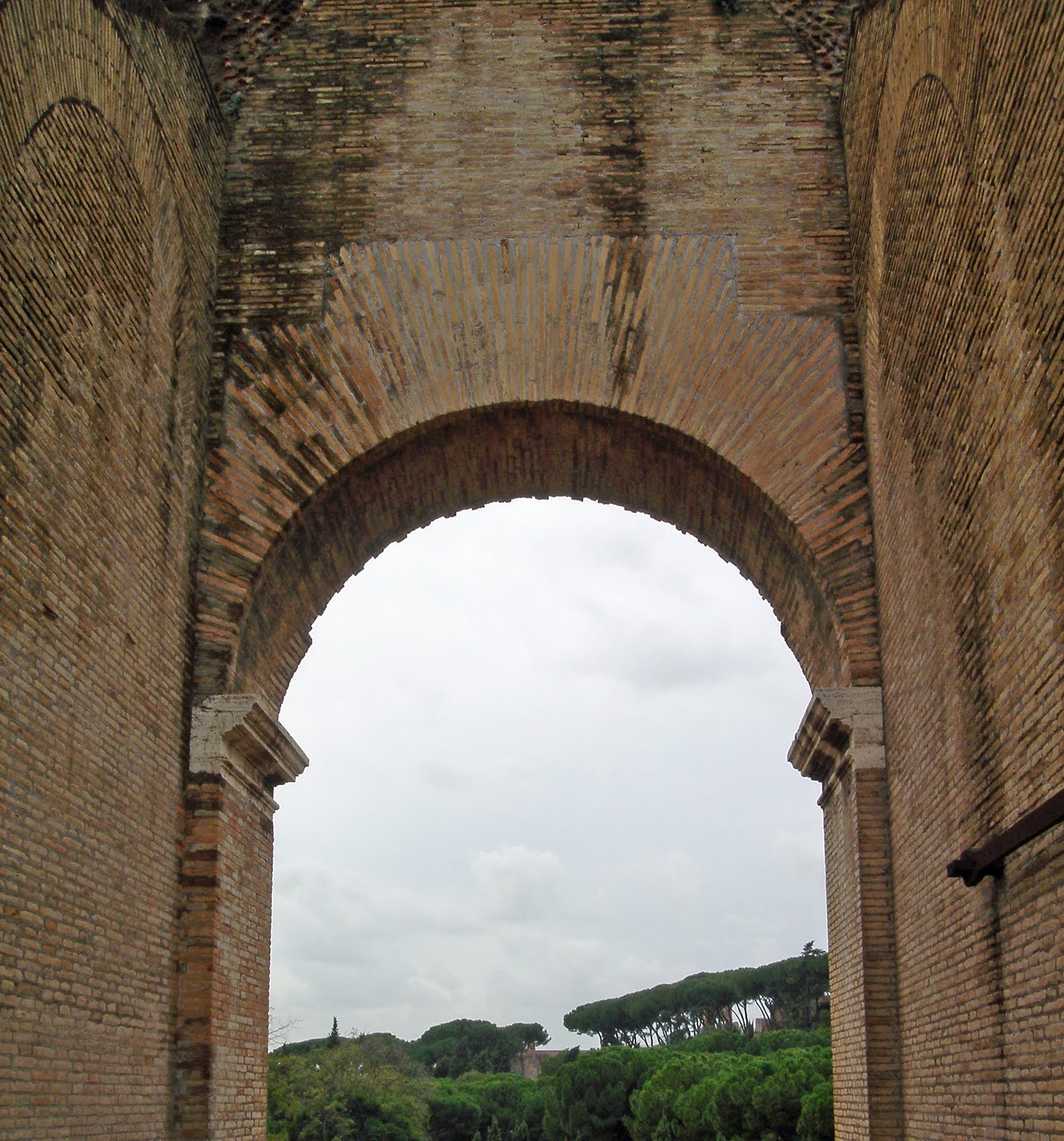 Archway System Simple Geometry Brick Arches of the Roman Colosseum