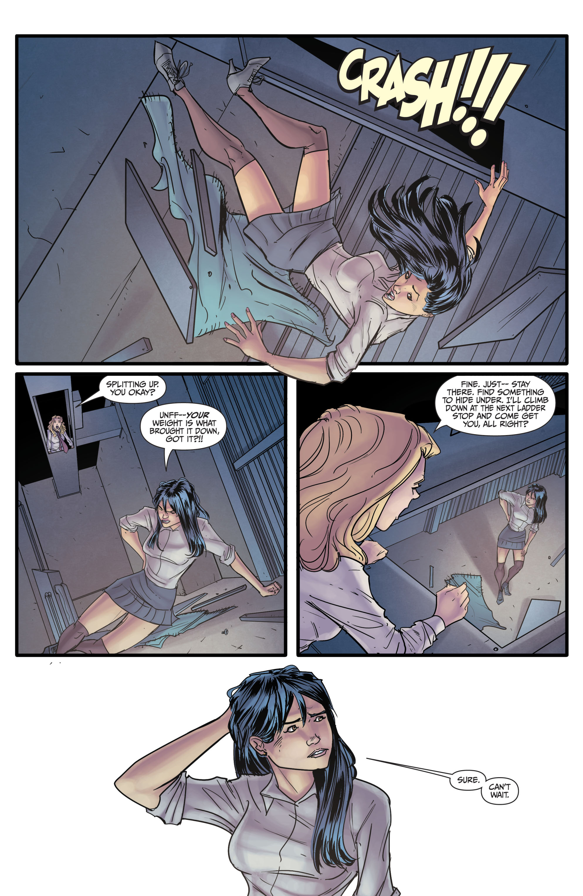 Read online Morning Glories comic -  Issue #5 - 15