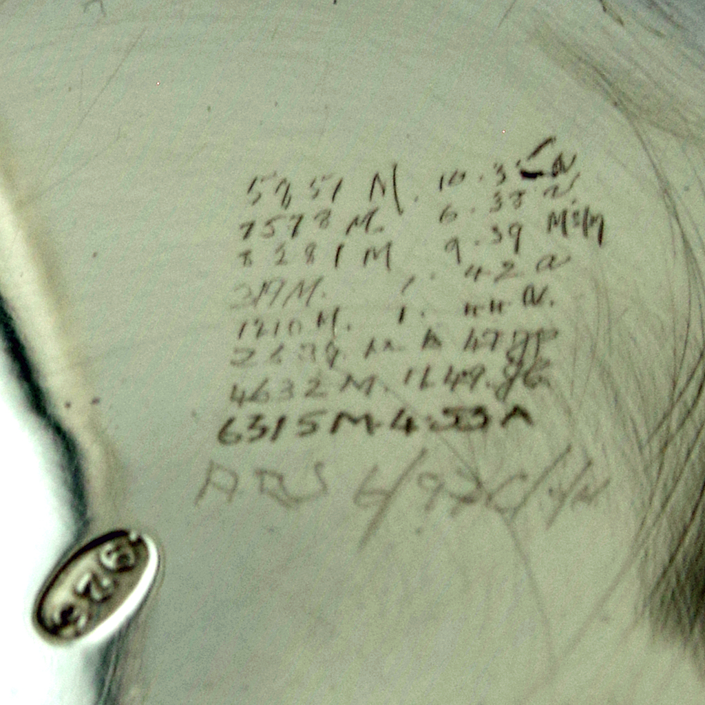 Oxford Pocket Watches Watchmakers Service Marks.